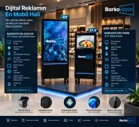 43" 106 CM BARKOVIZYON 4300 DO LCD DIŞ MEKAN AYAKLI MENÜ BORD